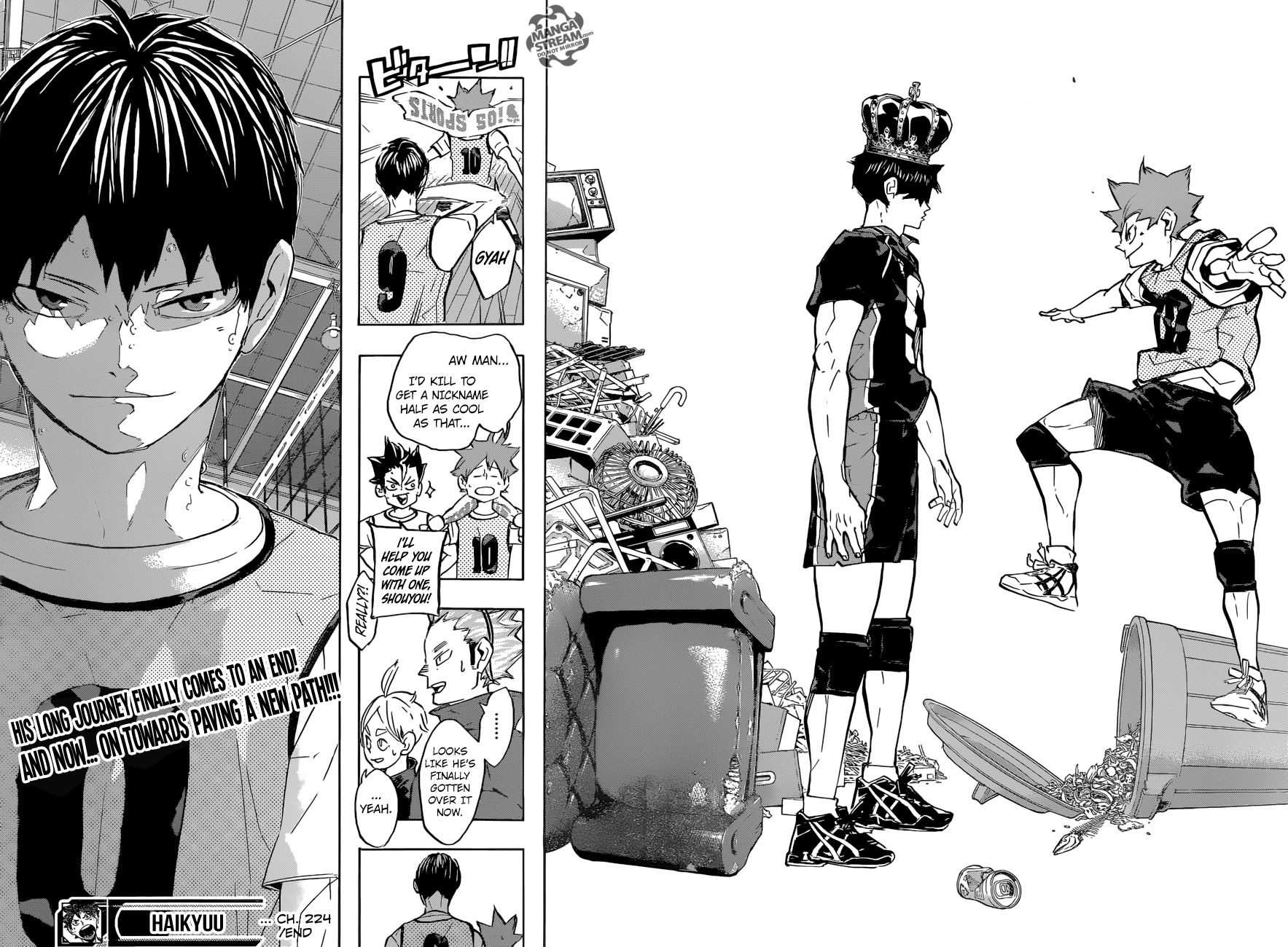 Haikyuu!! Chapter 224