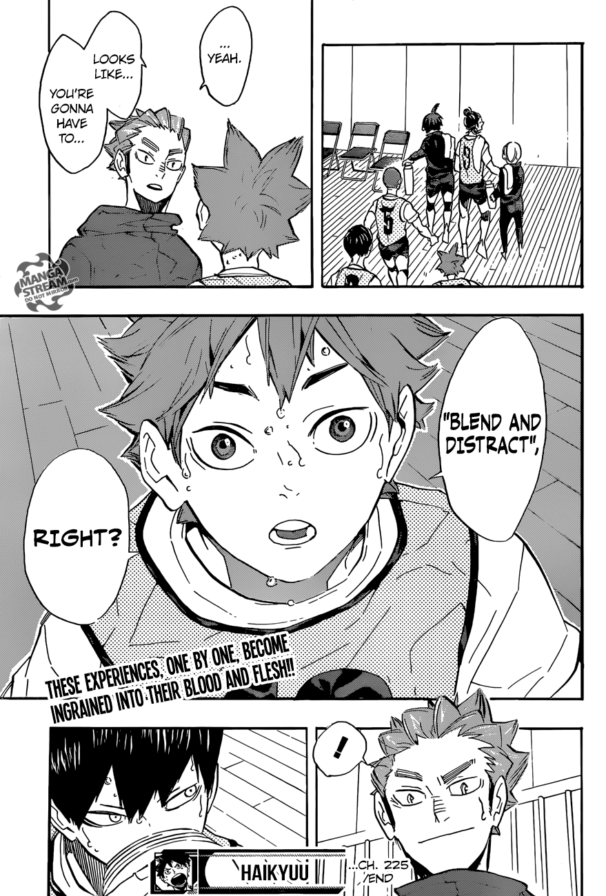 Haikyuu!! Chapter 225