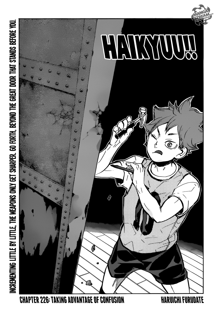 Haikyuu!! Chapter 226