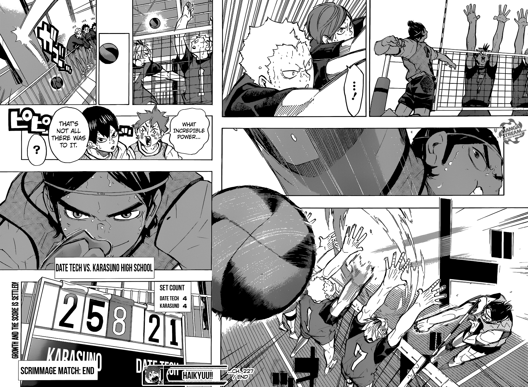 Haikyuu!! Chapter 227