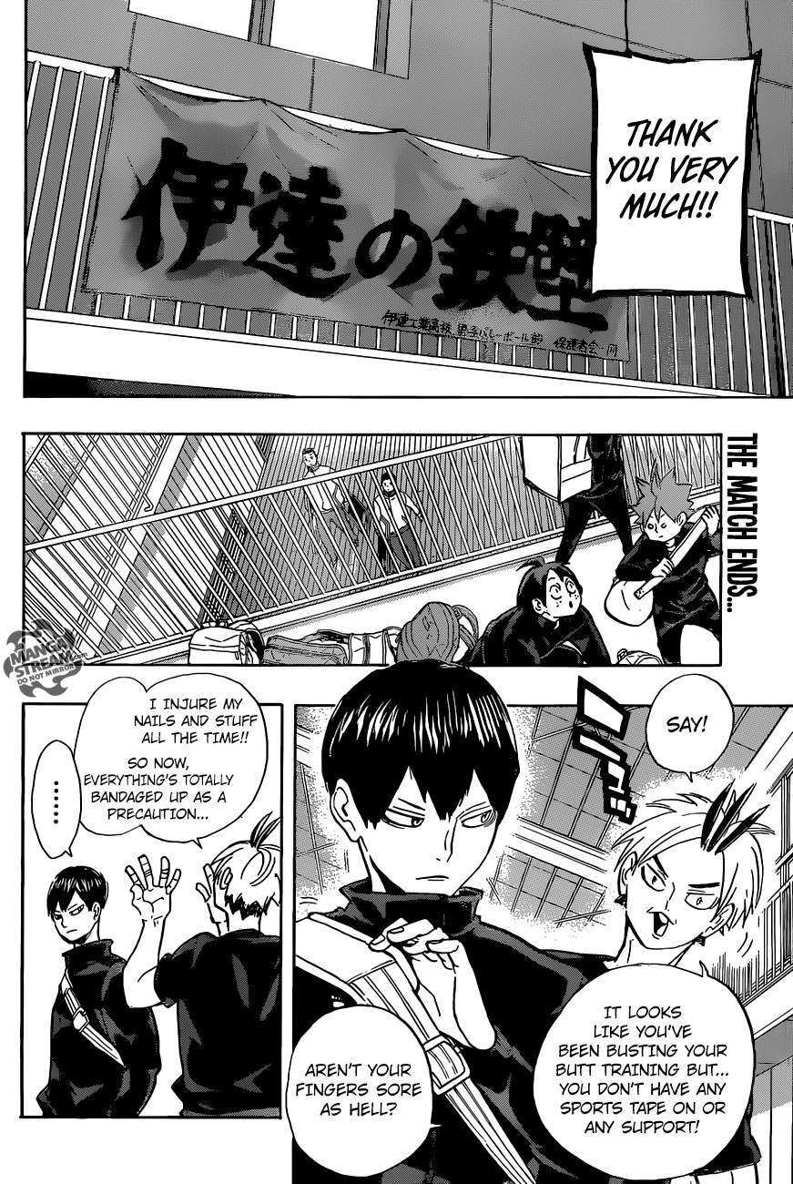 Haikyuu!! Chapter 228