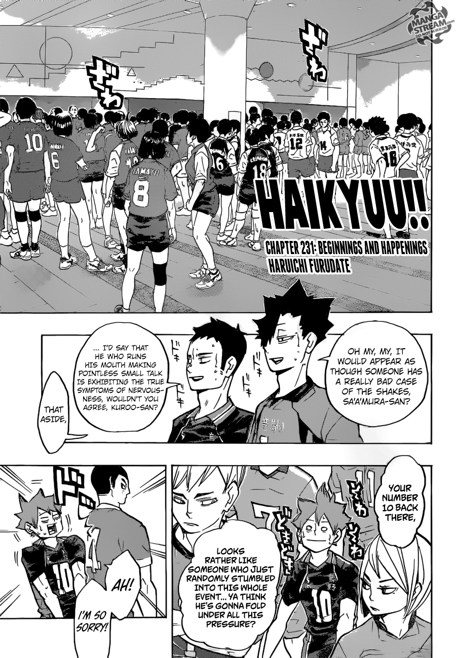 Haikyuu!! Chapter 231