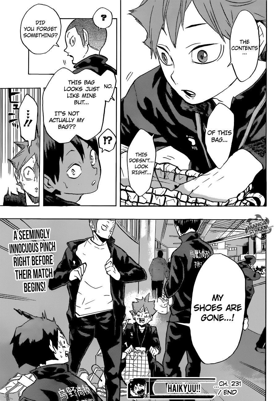 Haikyuu!! Chapter 231