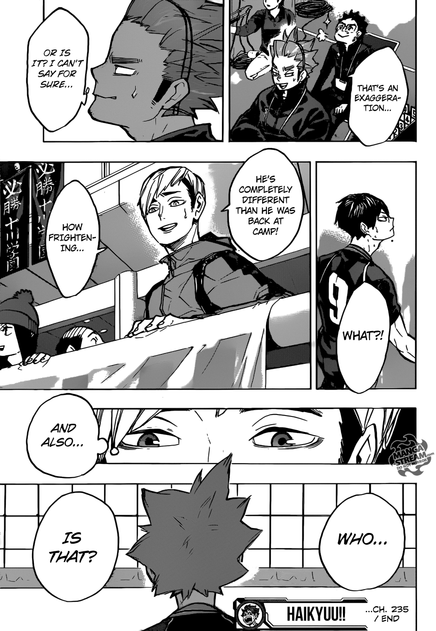 Haikyuu!! Chapter 235