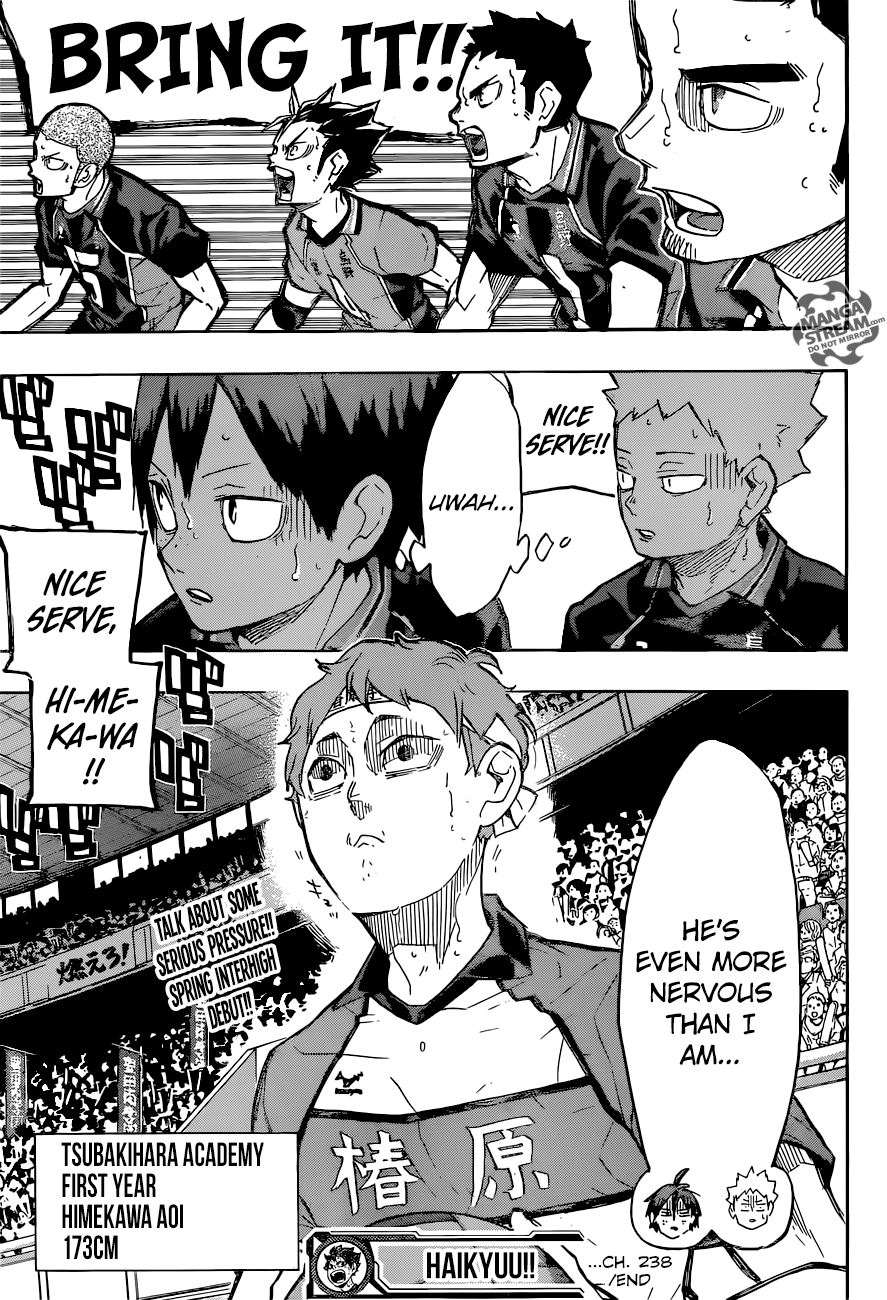 Haikyuu!! Chapter 238