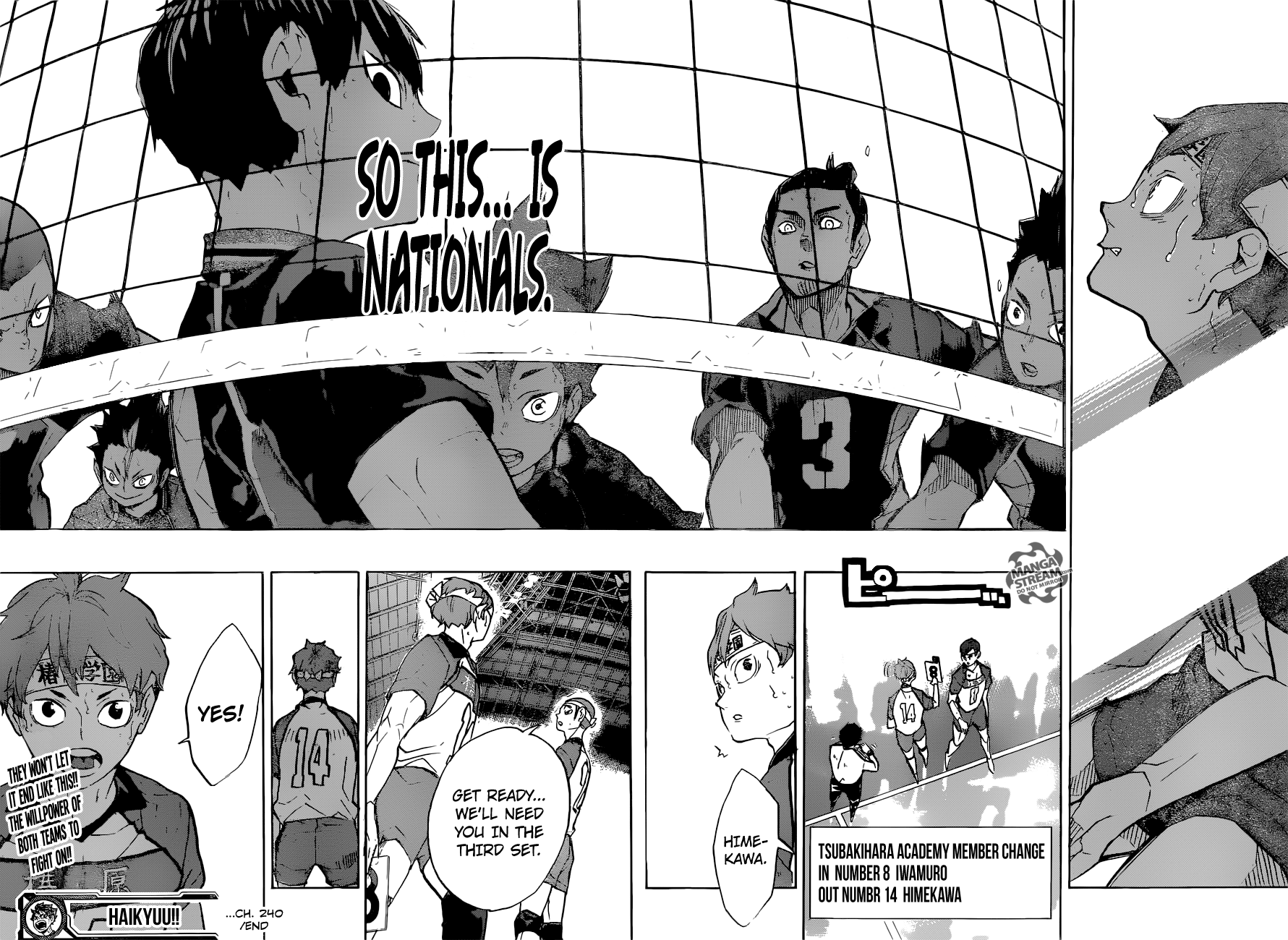 Haikyuu!! Chapter 240