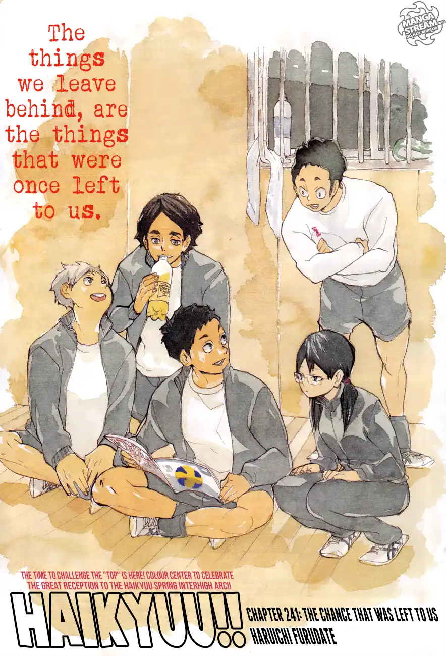 Haikyuu!! Chapter 241