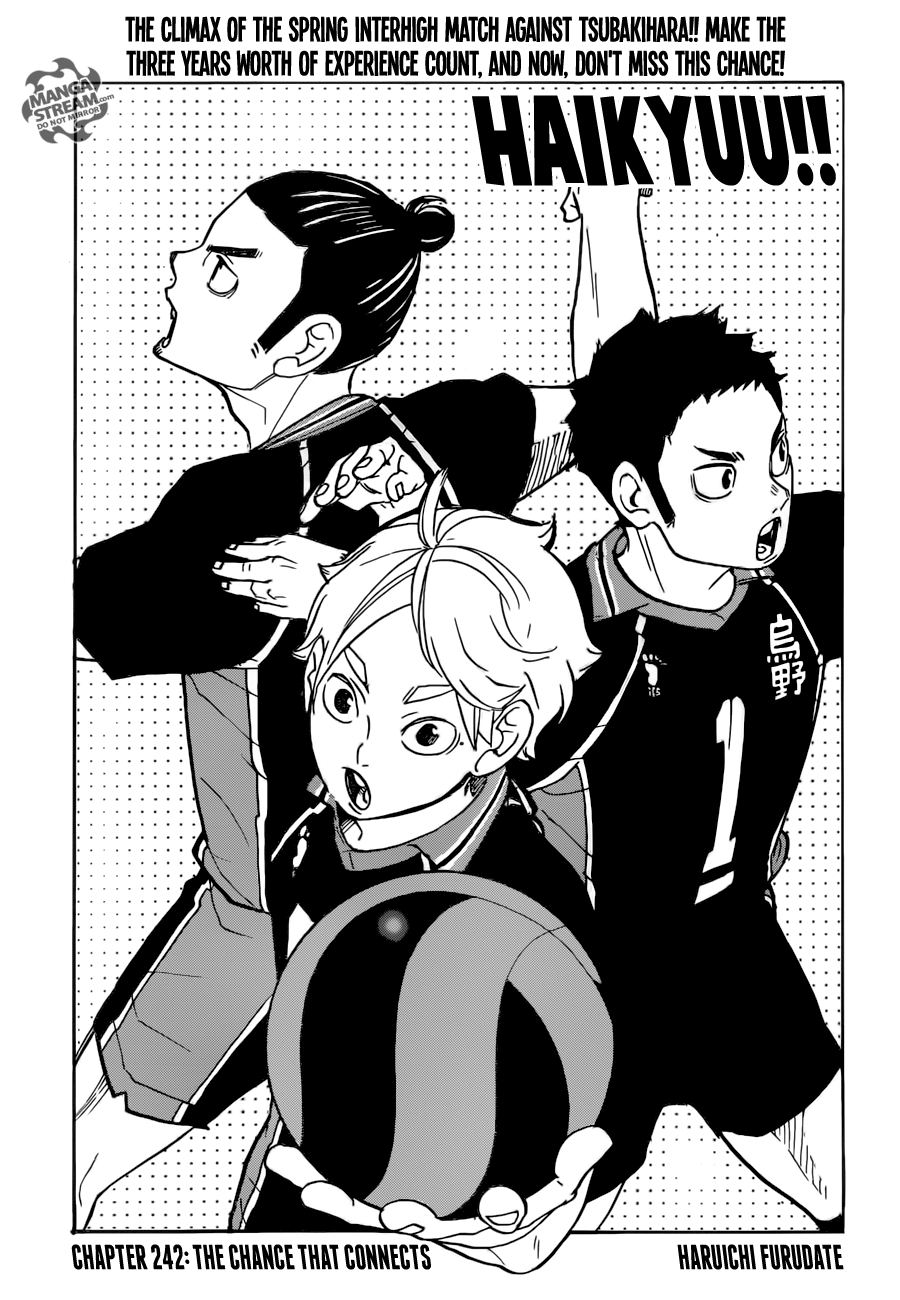 Haikyuu!! Chapter 242