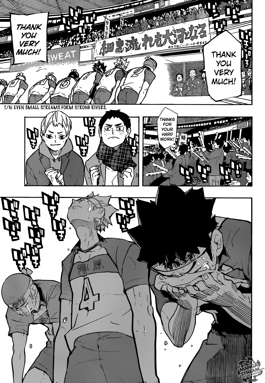 Haikyuu!! Chapter 243