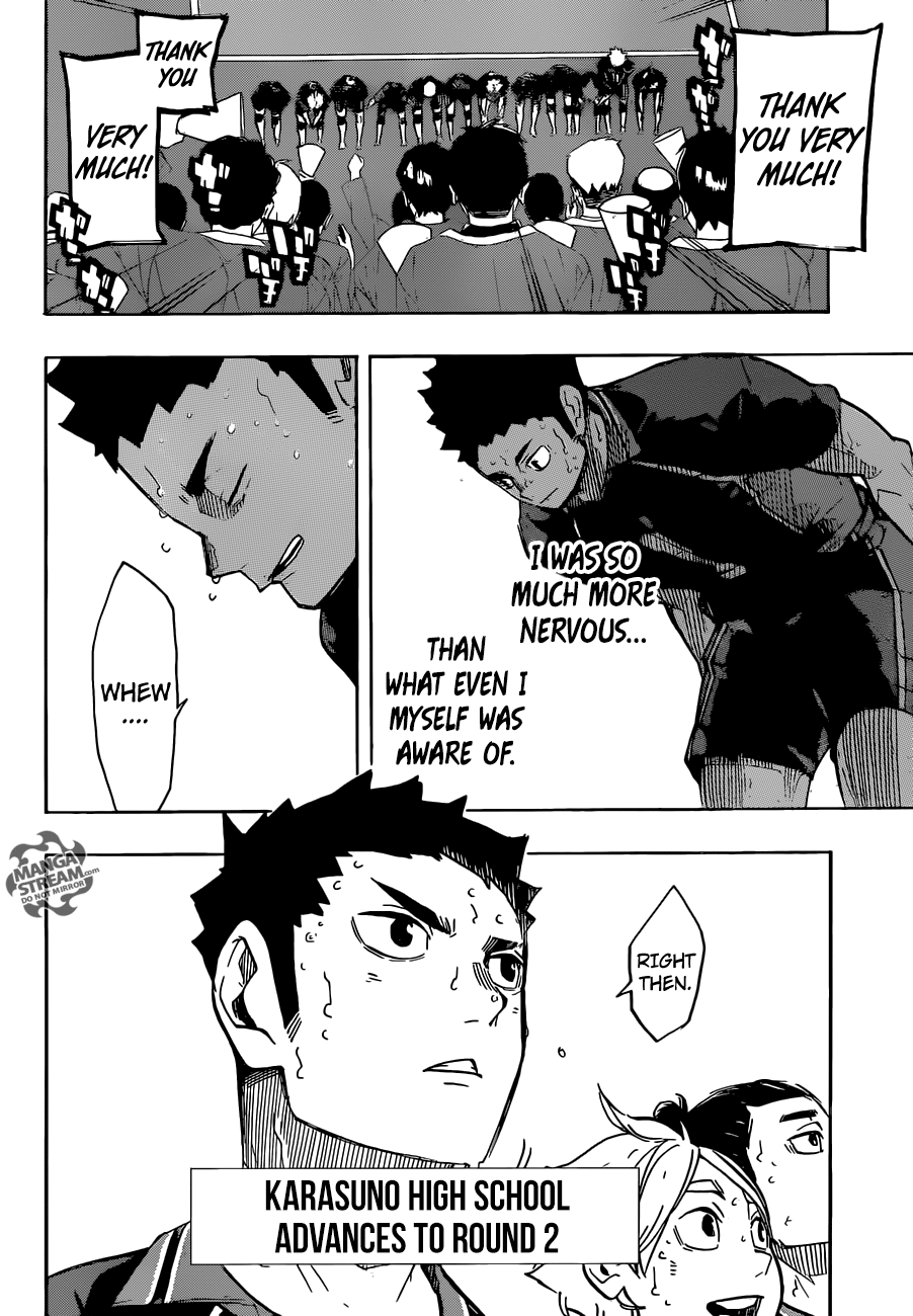 Haikyuu!! Chapter 243