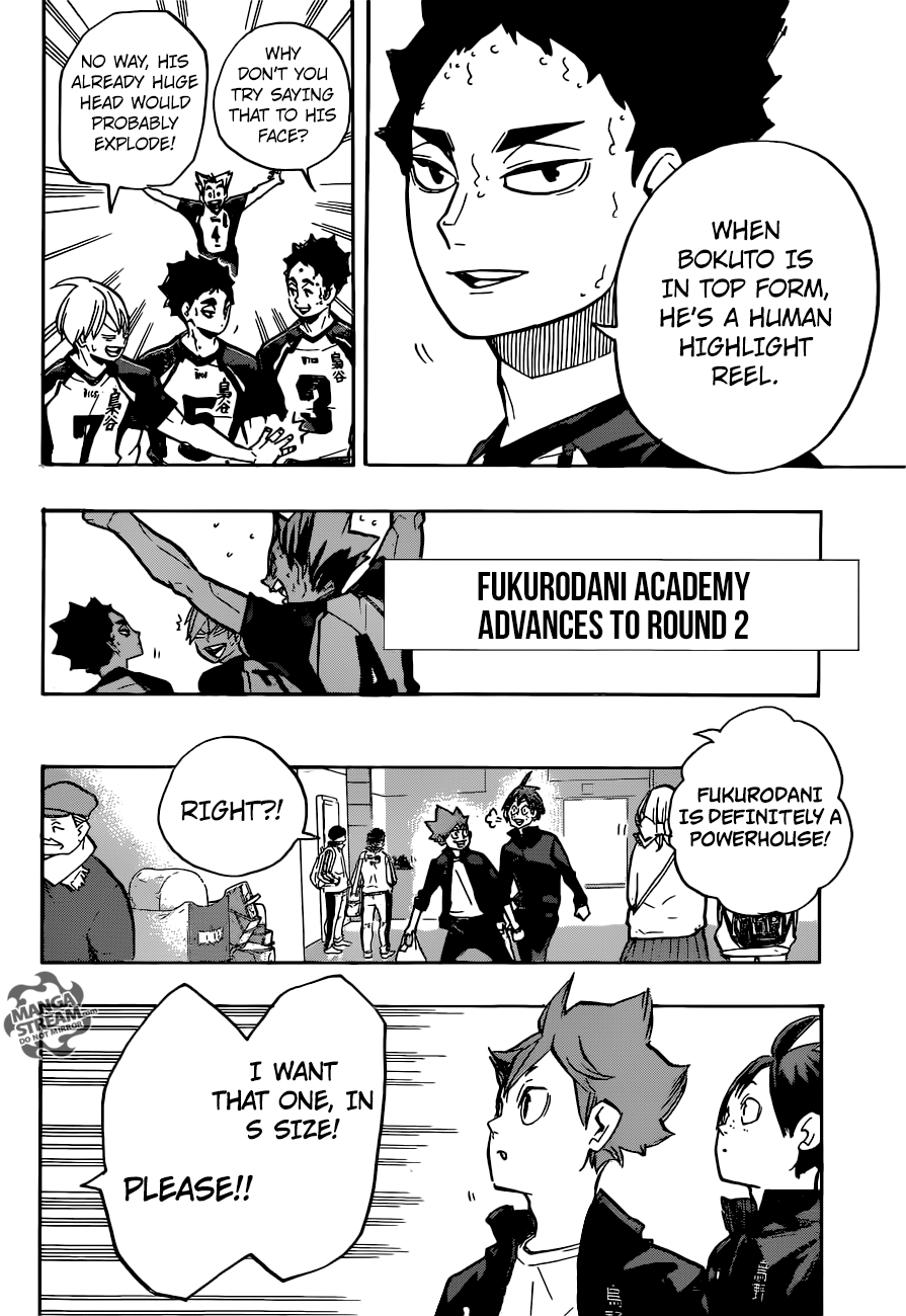 Haikyuu!! Chapter 244