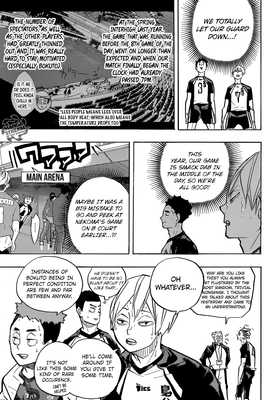 Haikyuu!! Chapter 244