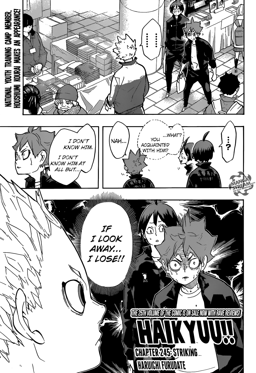 Haikyuu!! Chapter 245