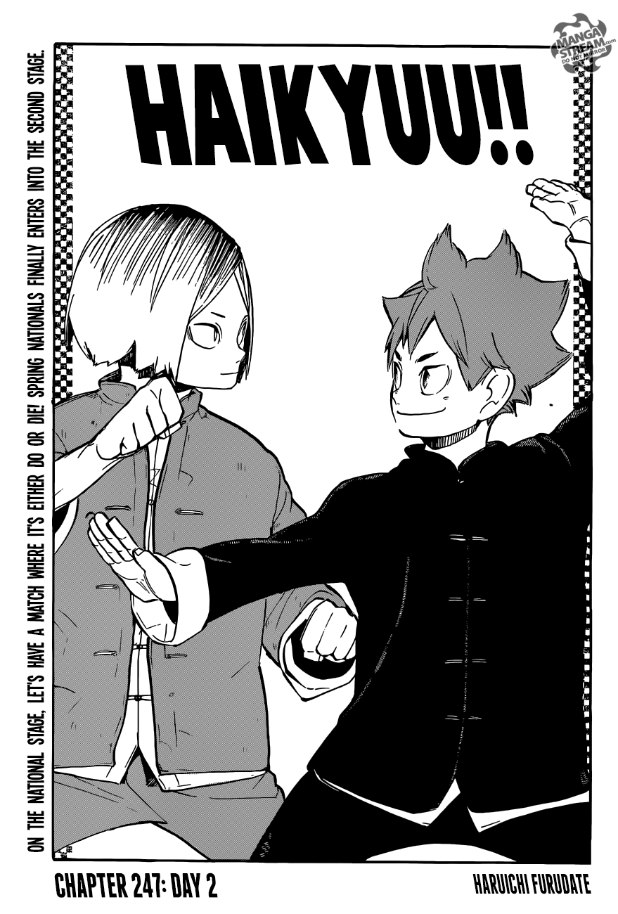 Haikyuu!! Chapter 247