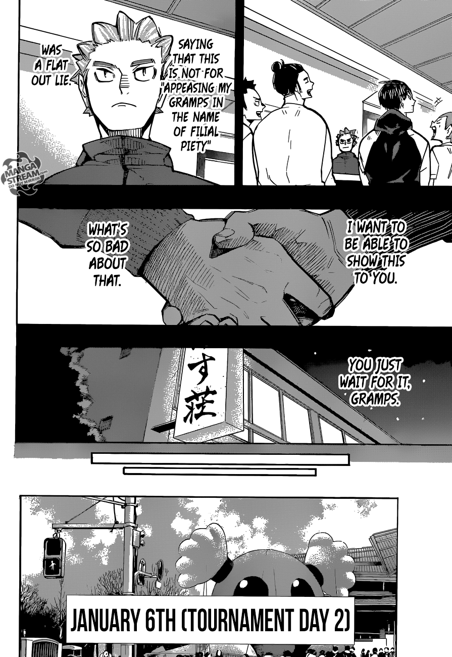 Haikyuu!! Chapter 247