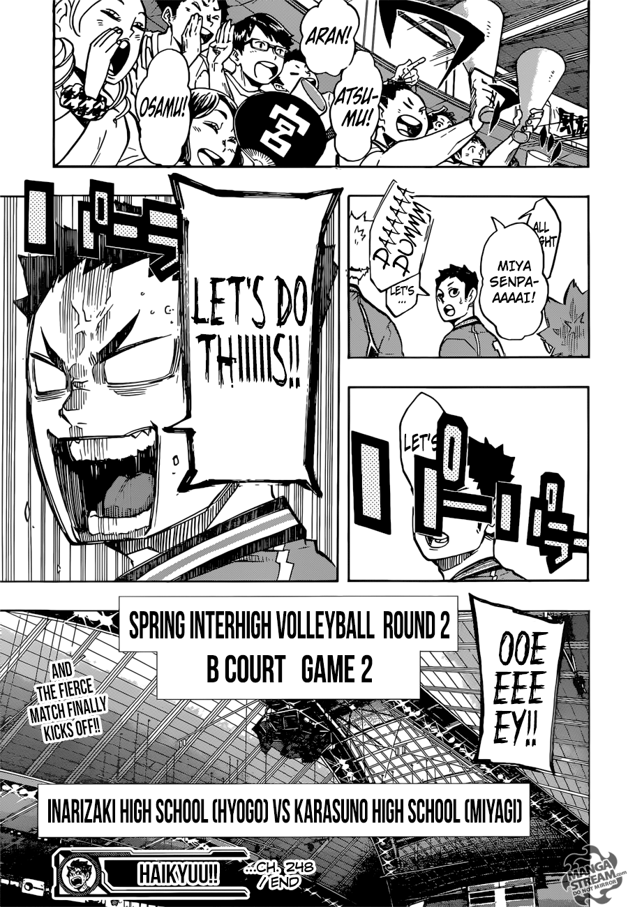 Haikyuu!! Chapter 248