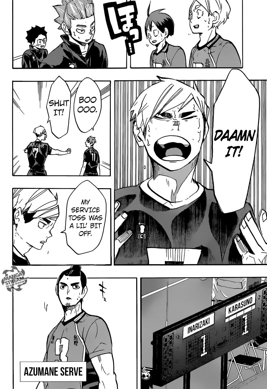 Haikyuu!! Chapter 249