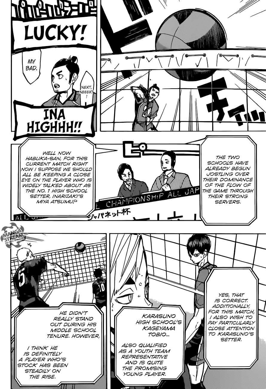 Haikyuu!! Chapter 249