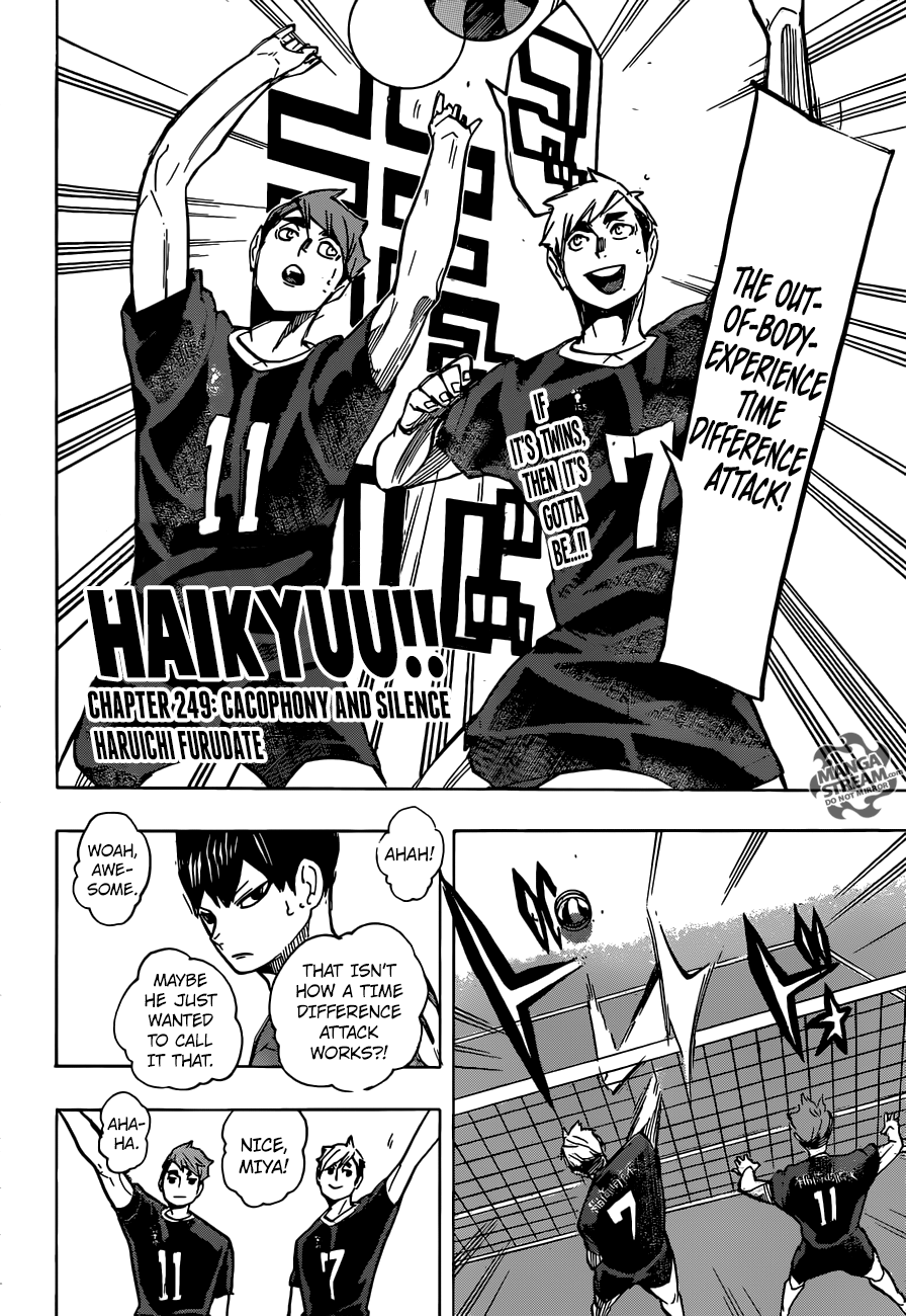 Haikyuu!! Chapter 249