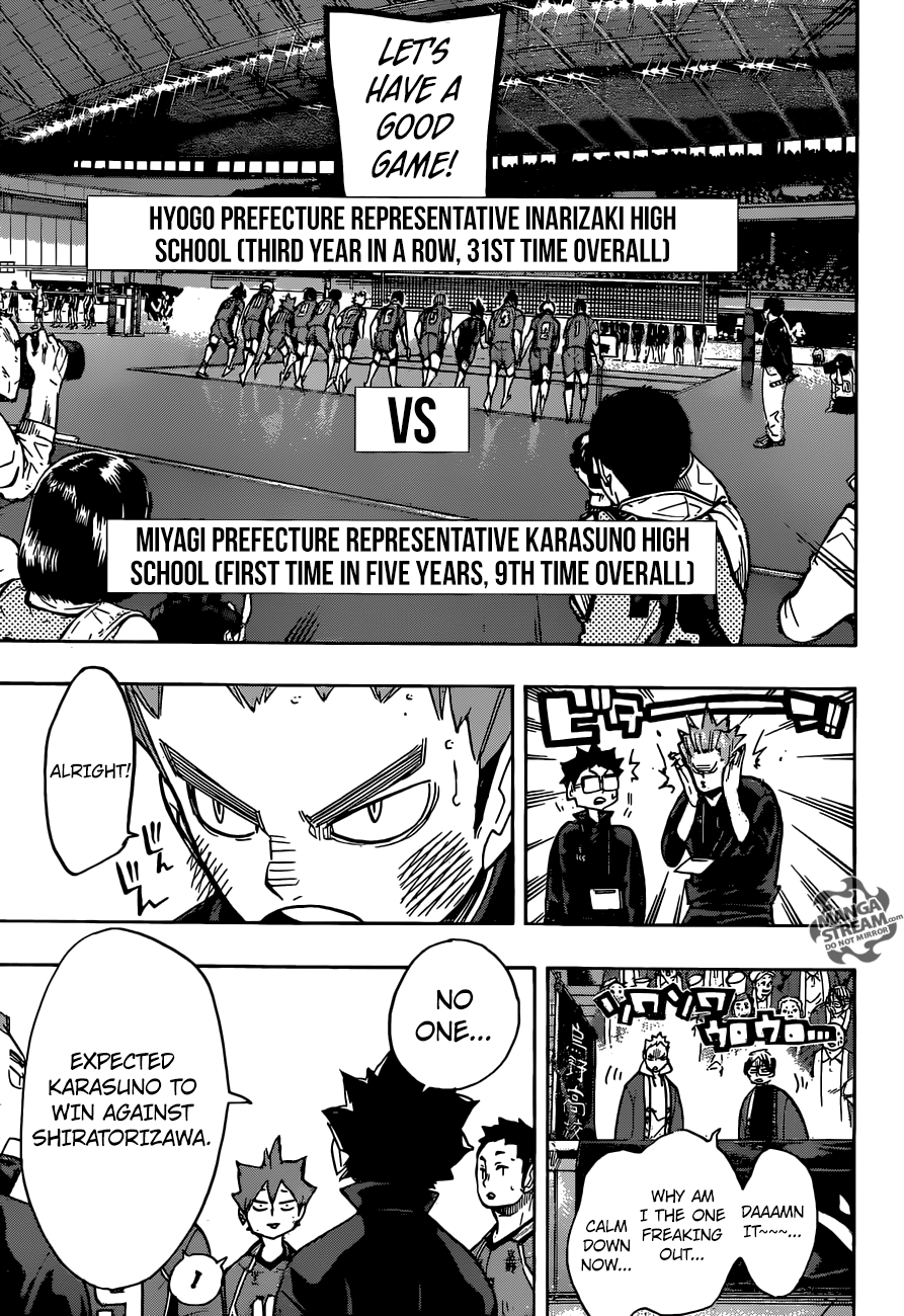 Haikyuu!! Chapter 249