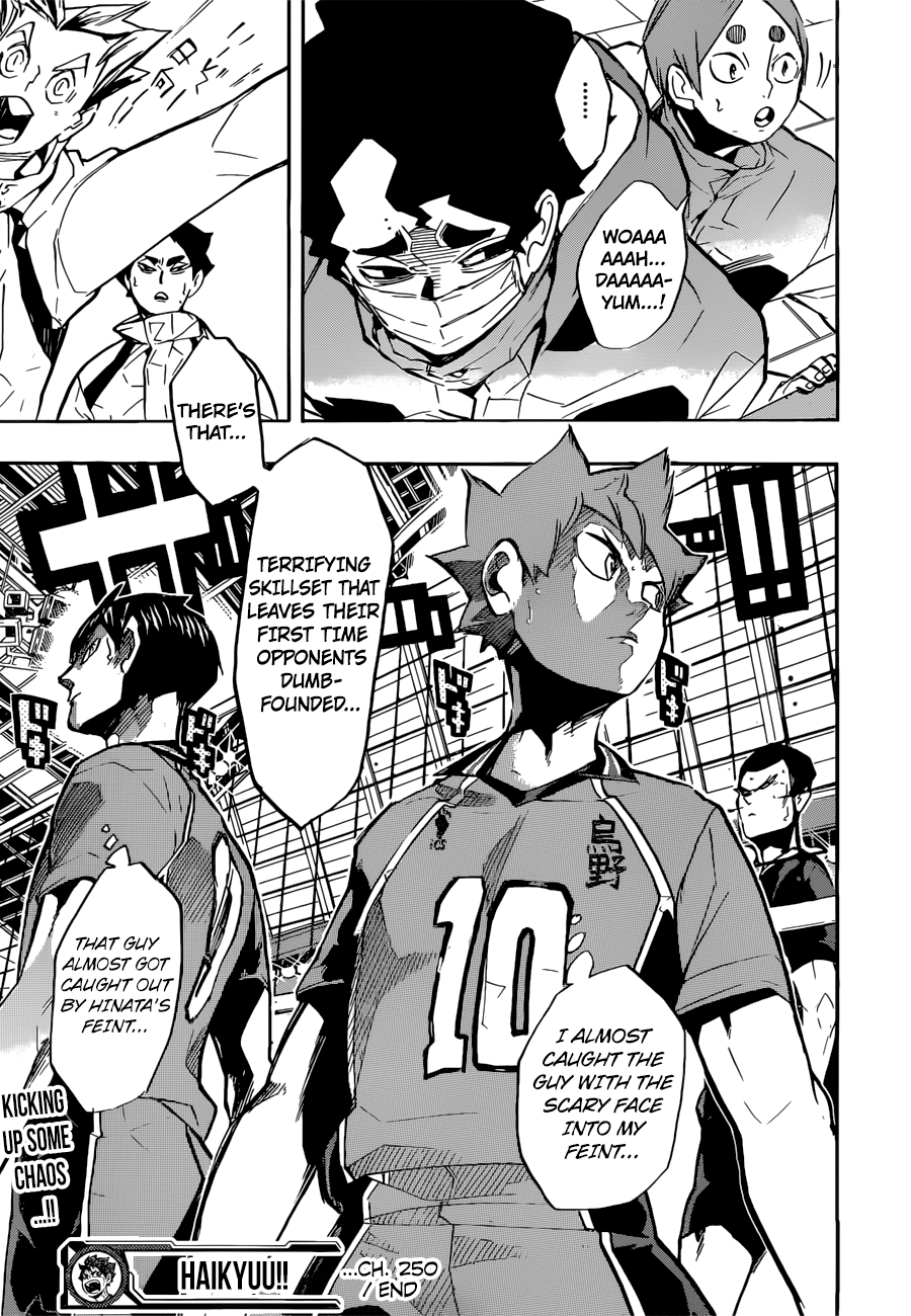 Haikyuu!! Chapter 250