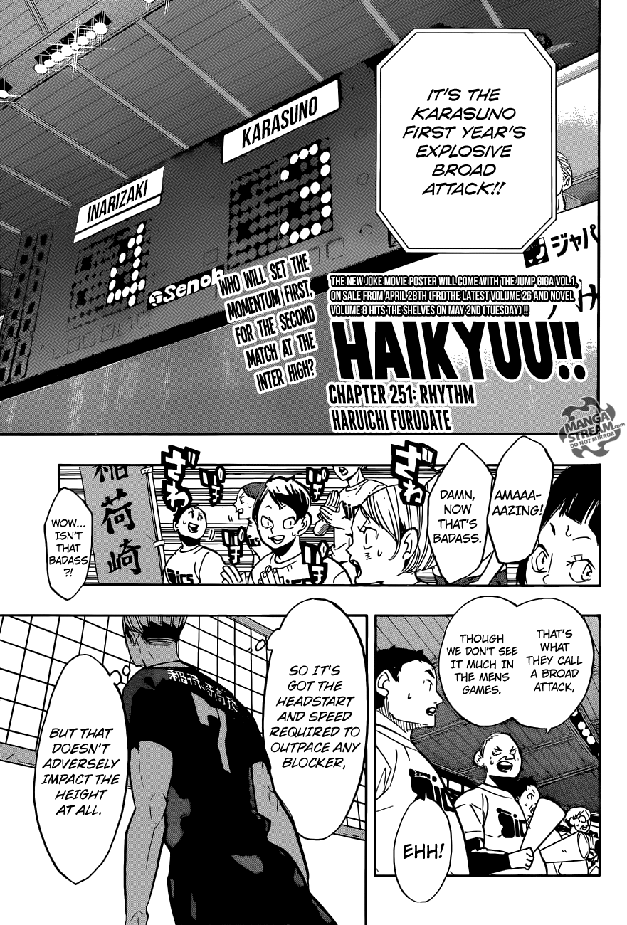 Haikyuu!! Chapter 251