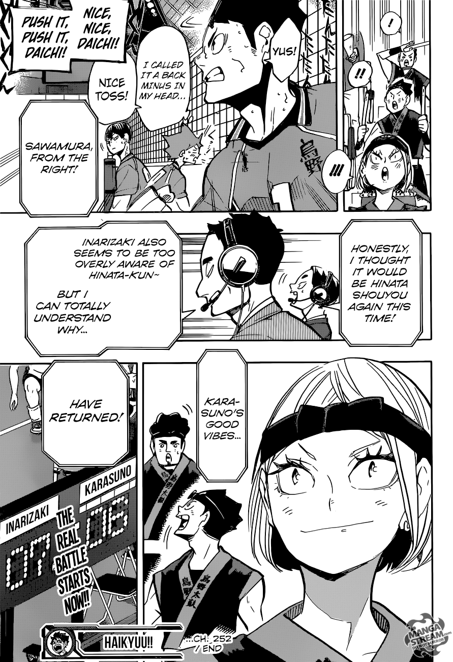 Haikyuu!! Chapter 252