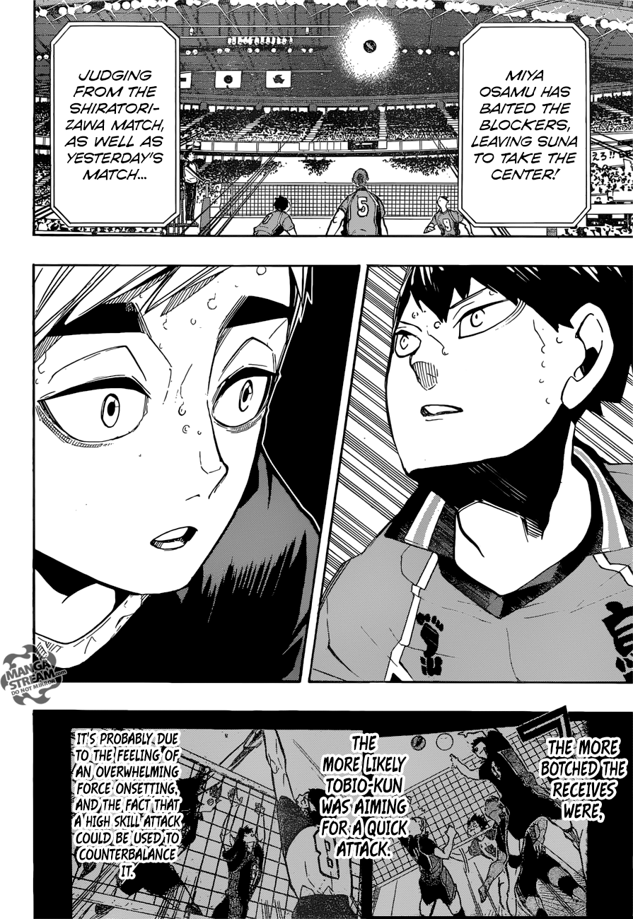 Haikyuu!! Chapter 254