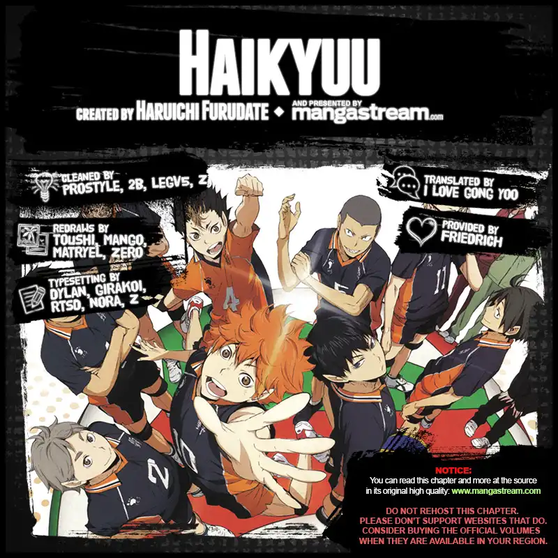 Haikyuu!! Chapter 254