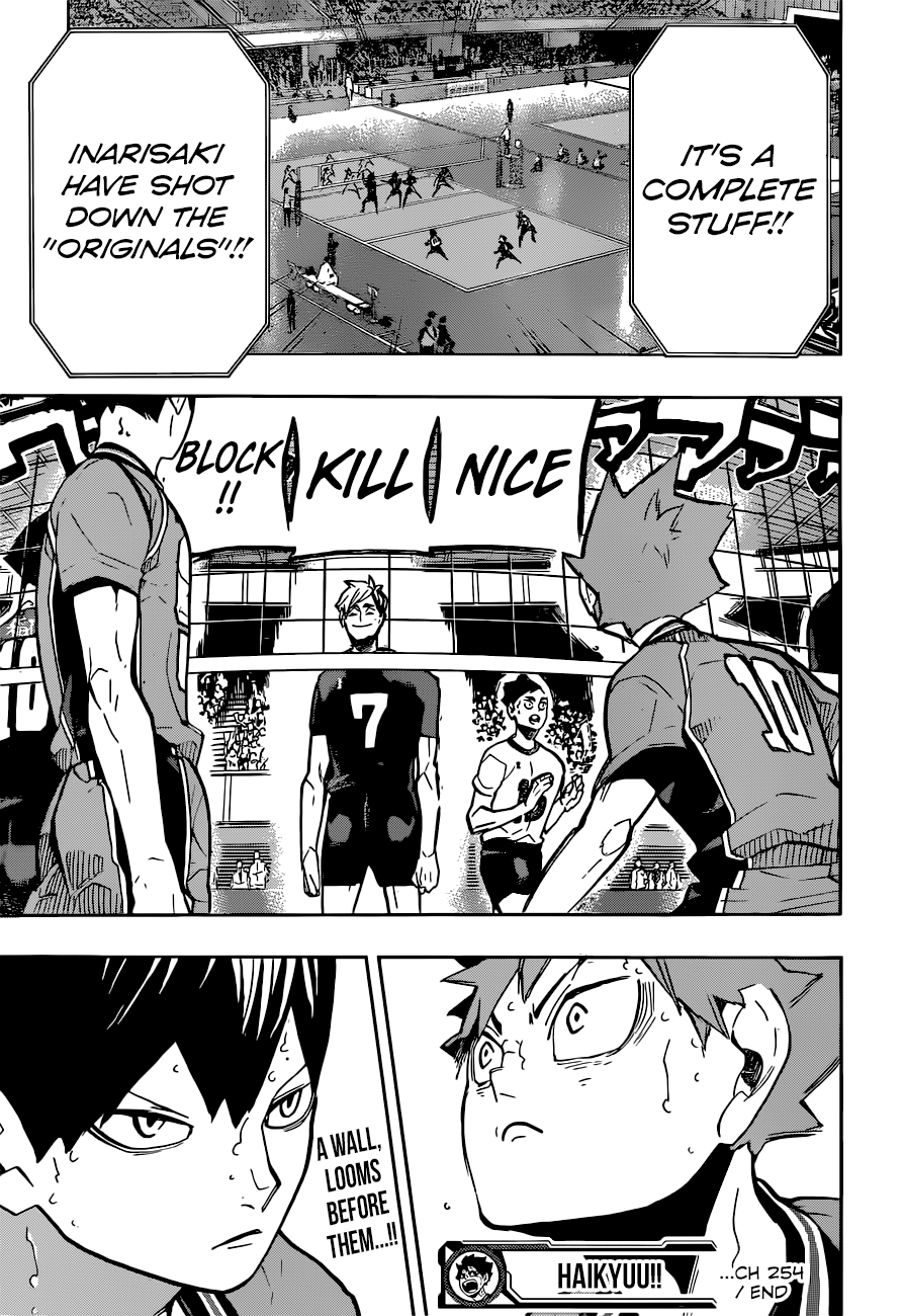 Haikyuu!! Chapter 254