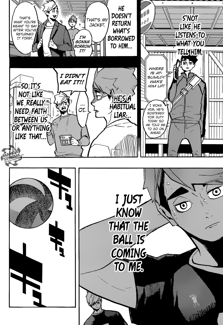 Haikyuu!! Chapter 254