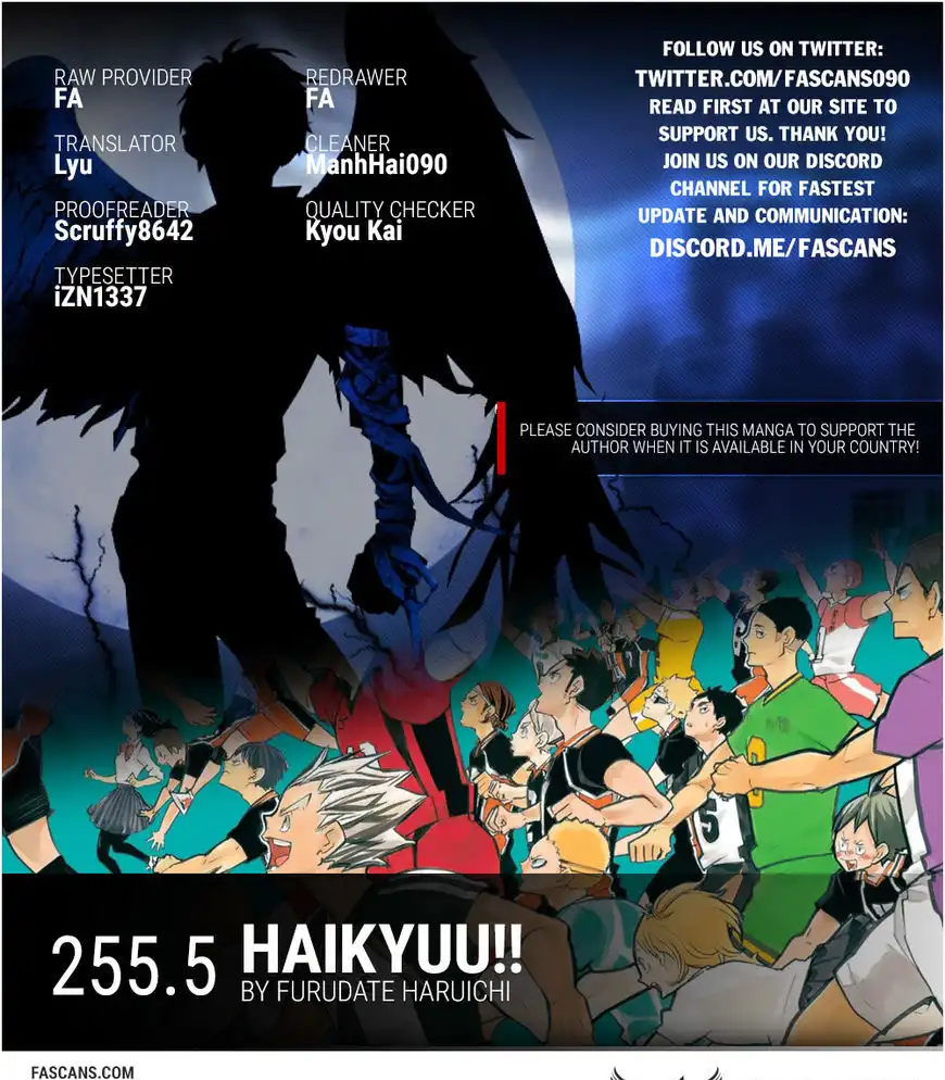 Haikyuu!! Chapter 255.5