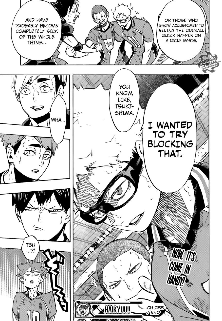 Haikyuu!! Chapter 255