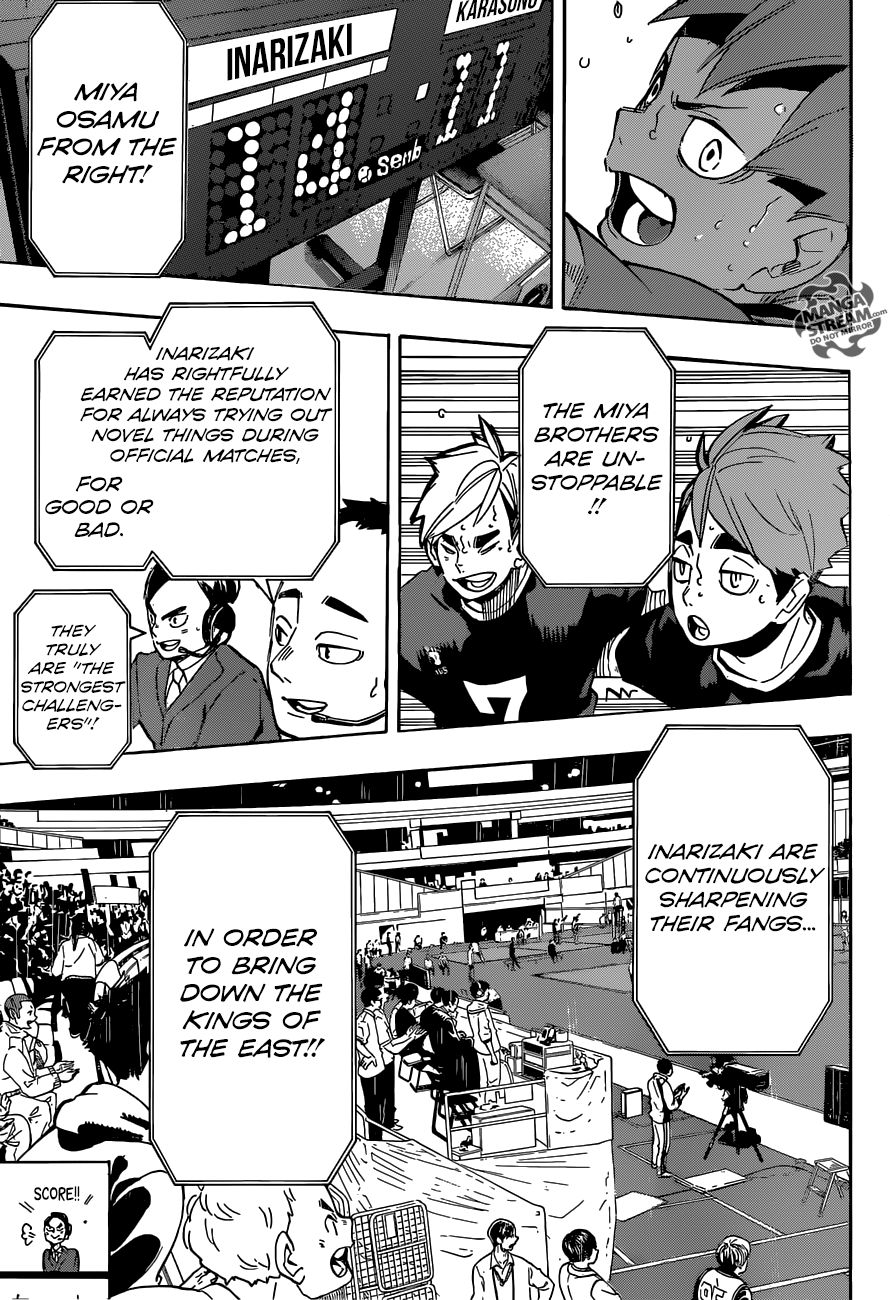 Haikyuu!! Chapter 255