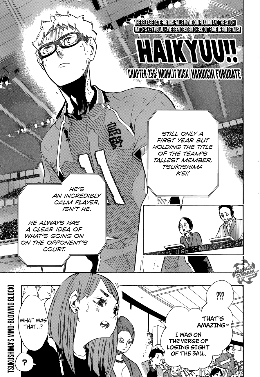 Haikyuu!! Chapter 256