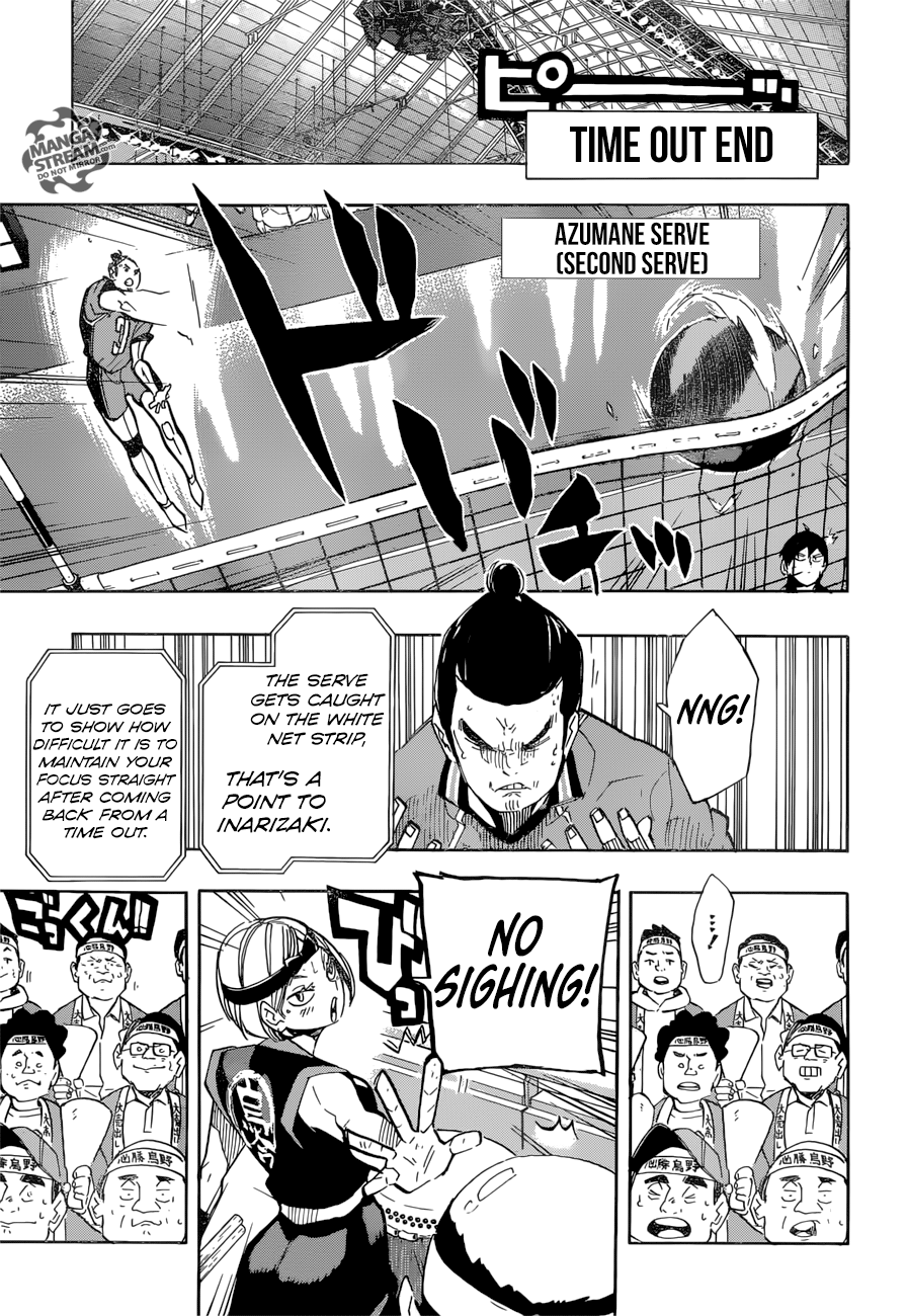 Haikyuu!! Chapter 256