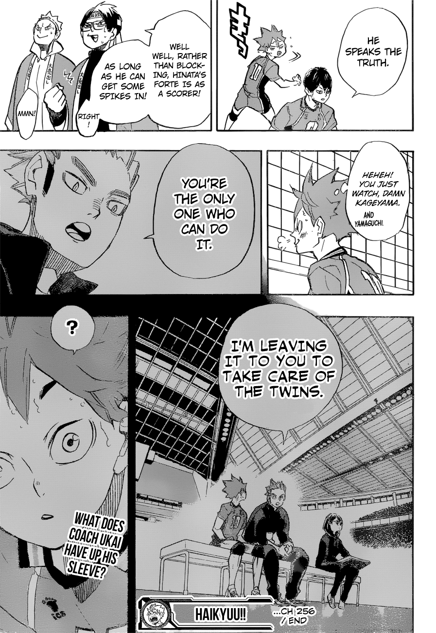 Haikyuu!! Chapter 256