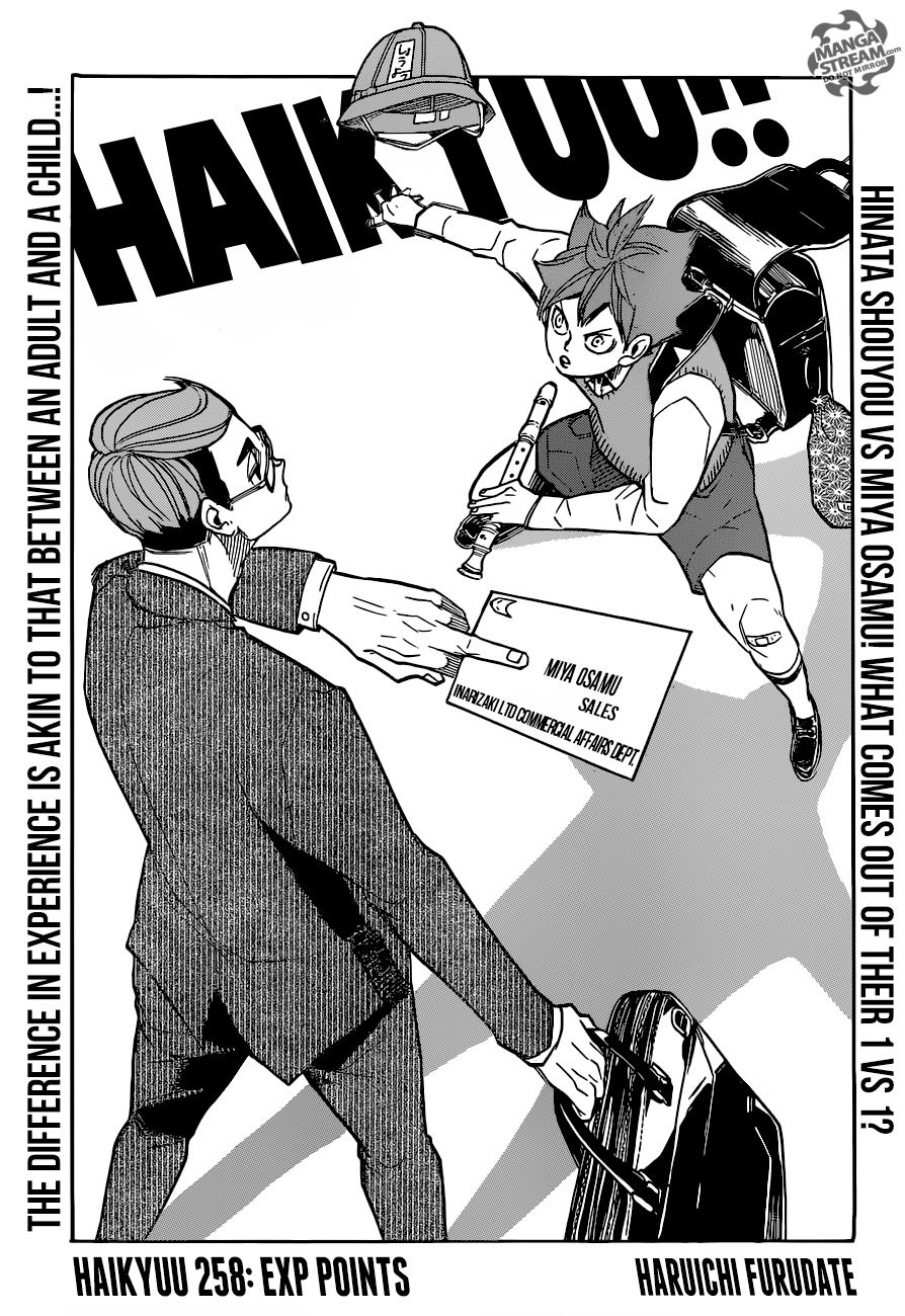 Haikyuu!! Chapter 258