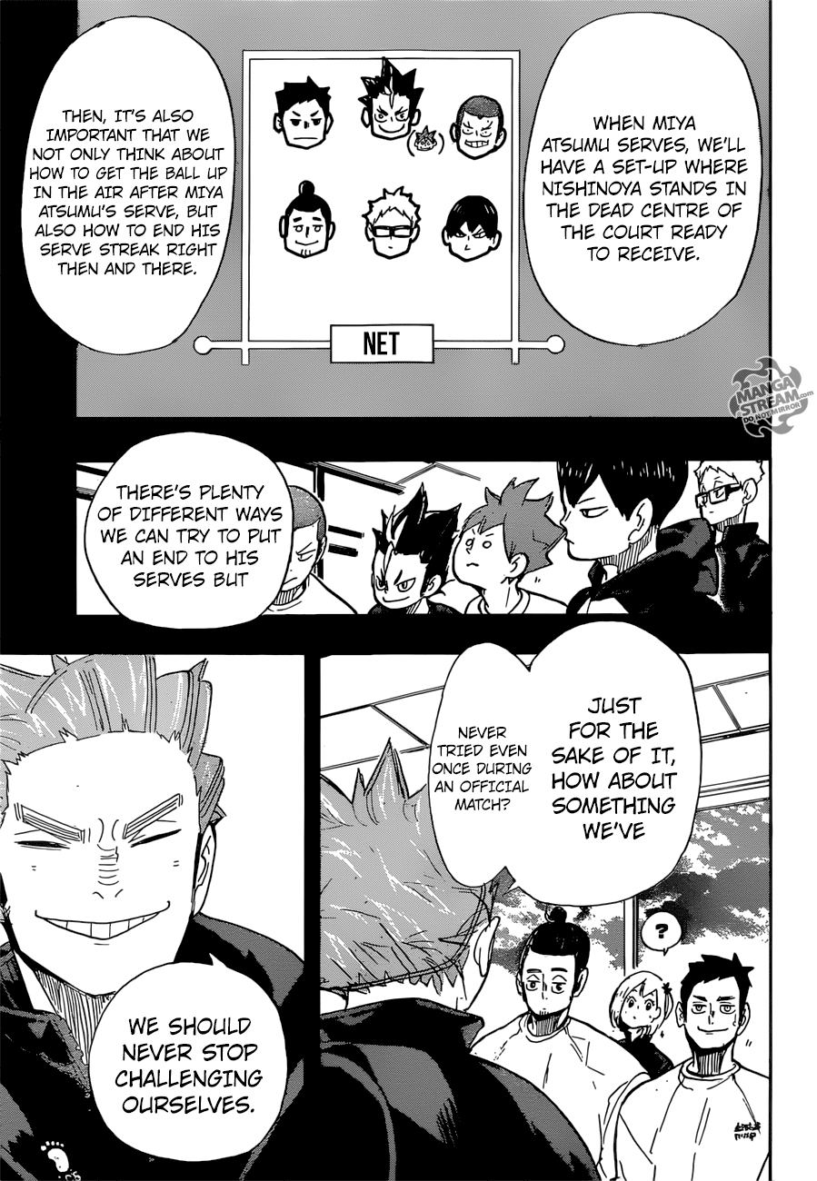 Haikyuu!! Chapter 261