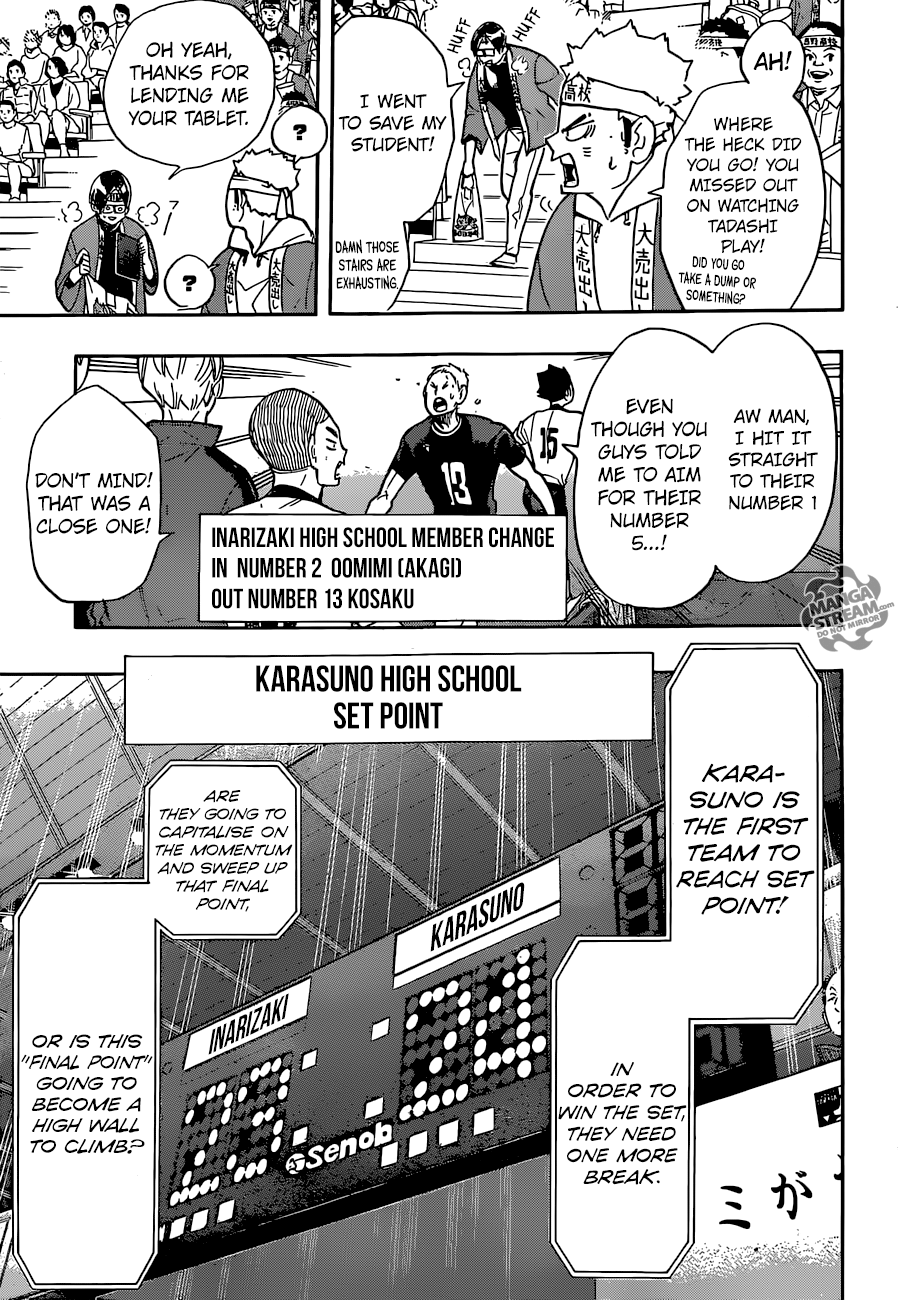 Haikyuu!! Chapter 261