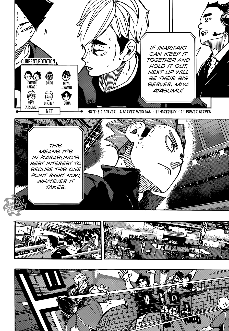 Haikyuu!! Chapter 261