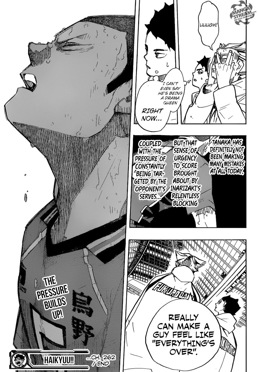 Haikyuu!! Chapter 262