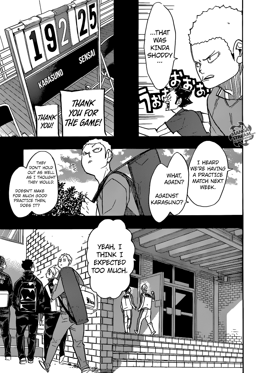 Haikyuu!! Chapter 262