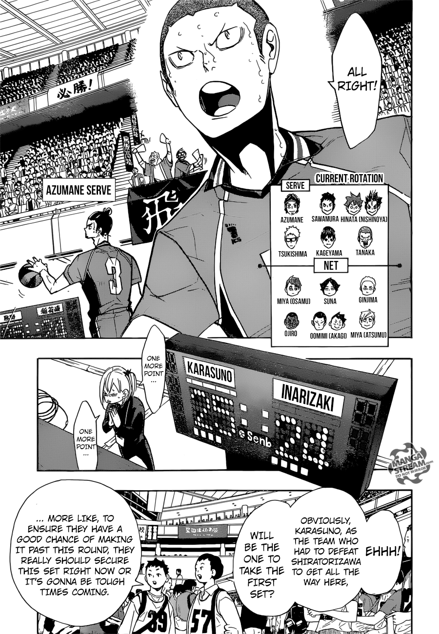 Haikyuu!! Chapter 262