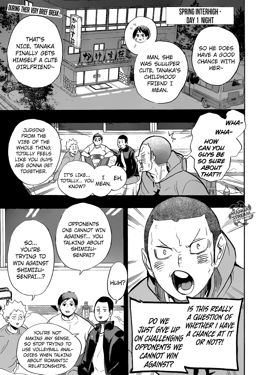 Haikyuu!! Chapter 264