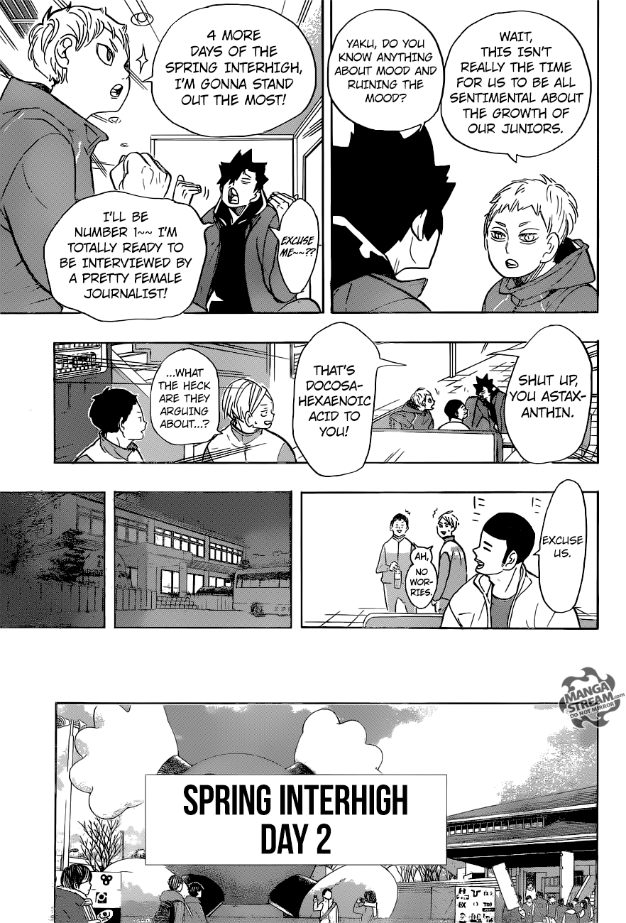 Haikyuu!! Chapter 265