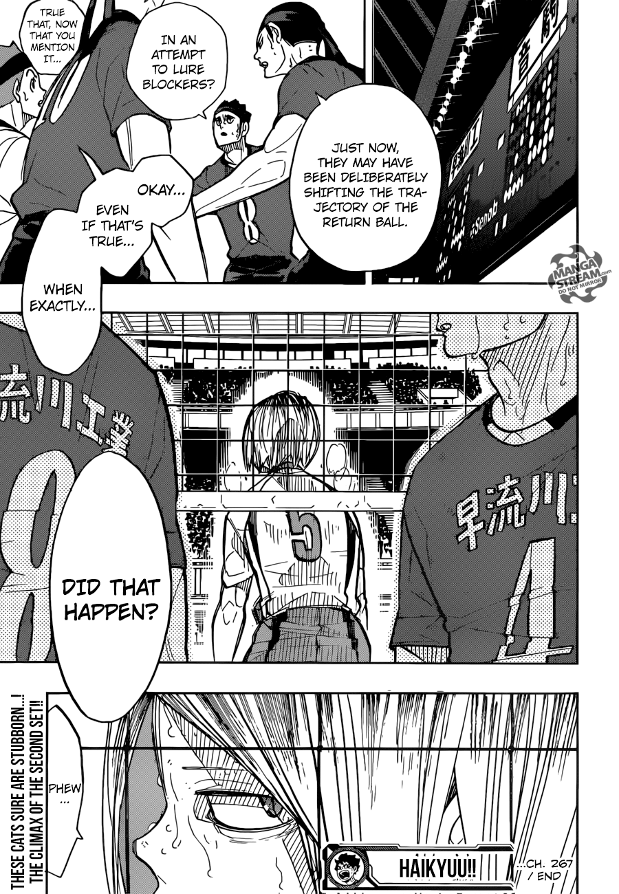 Haikyuu!! Chapter 267