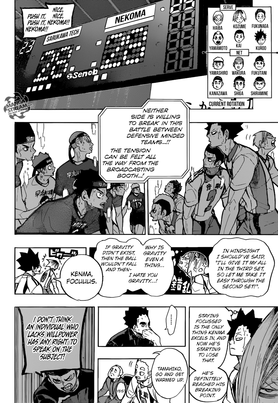 Haikyuu!! Chapter 268