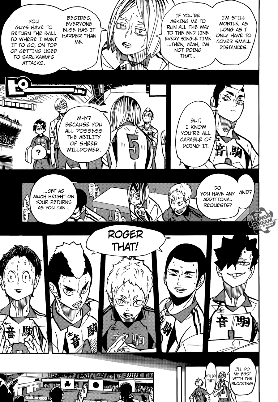 Haikyuu!! Chapter 268