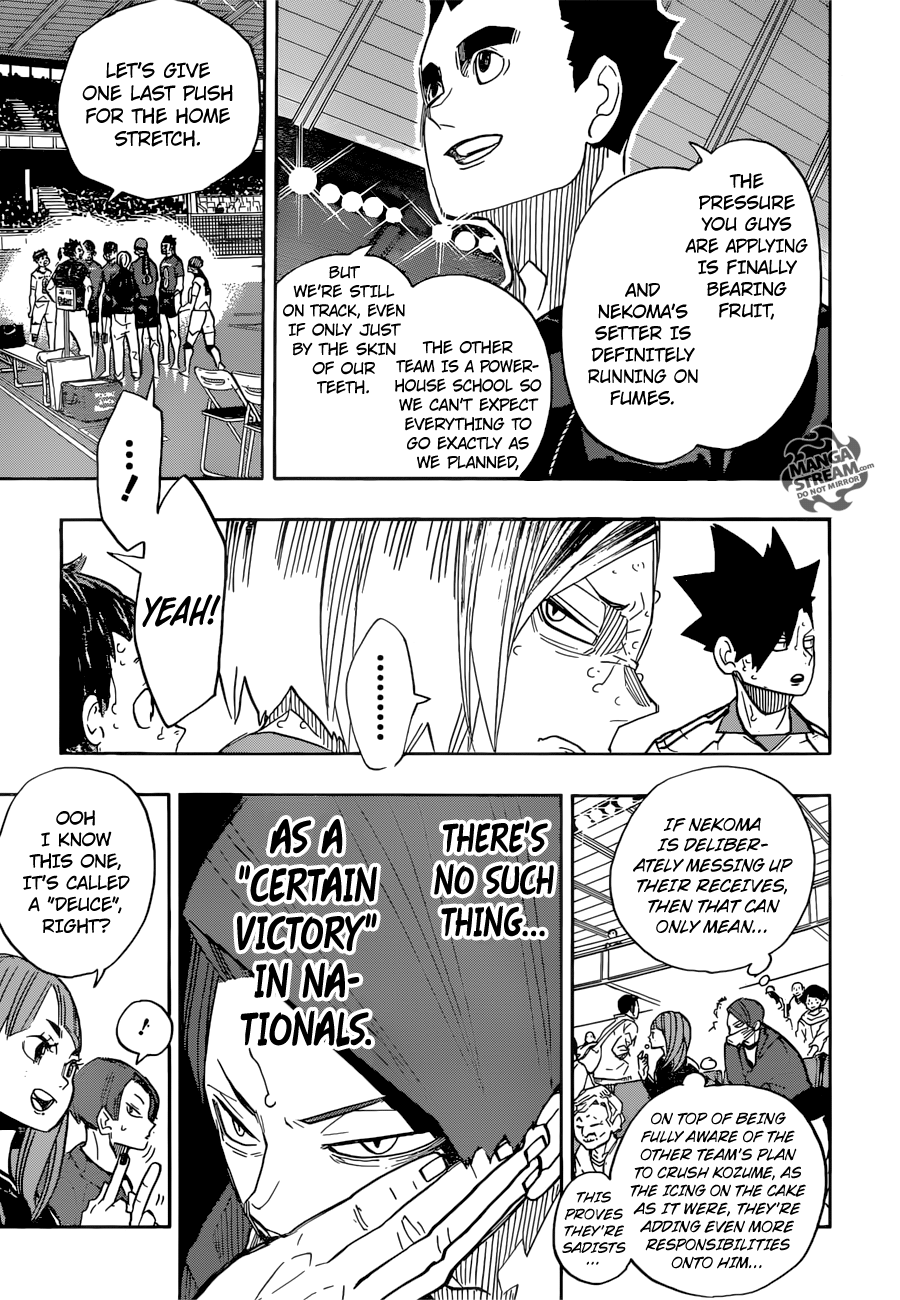 Haikyuu!! Chapter 268